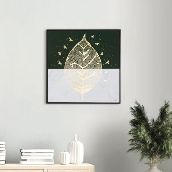 Golden Embossed Wall Painting - Image 4