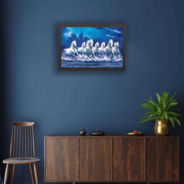 7 Horse Painting Frame Painting | For X Change 2025